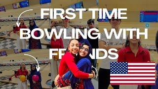 My First Bowling  Adventure with Exchange Students in America! | Exchange Year || Durjan Hafeez