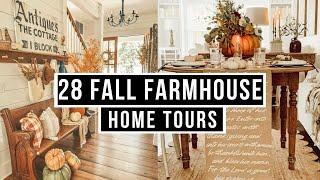 28 Fall Antique Farmhouse Home Tours ( Music Only )