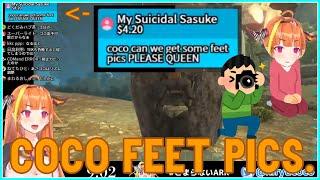 [Hololive] Coco's Feet Pics [ENG SUB]