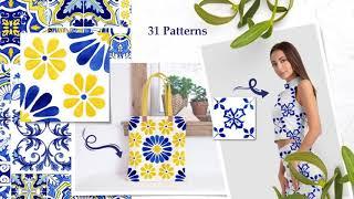 Portuguese Azulejos Tiles & Patterns - presentation video