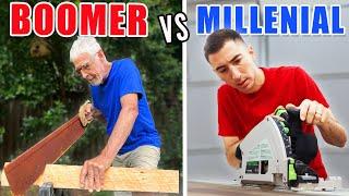 I challenged a 78 year old to a build off