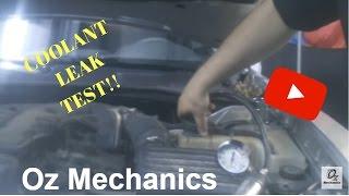 How to find coolant leaks. THE EASY WAY!!!!!!