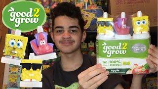 Good2Grow Spongebob Squarepants Character 3 Pack Review!