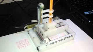 Micro Mini CNC Plotter - GRBL & Arduino controlled