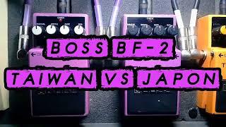 Boss BF-2 Taiwan VS Boss BF-2 Japon