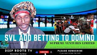 SVL | introduction of betting | Domino Masters Series | Supreme Ventures Limited | Deep Roots TV