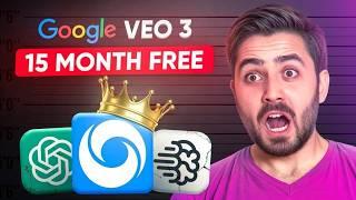 How to Use Google Veo 3 for 15 MONTHS FREE!  Veo 3 Google Tutorial (Student Promo)