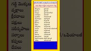 General Science in telugu | General studies | Scientific names #currentaffairs #gk #trendingshorts