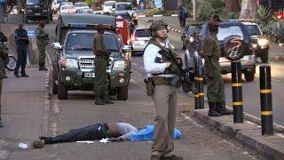 Man shot dead after stabbing outside US embassy in Kenya