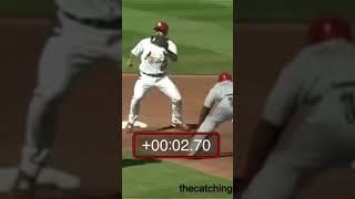 Did you know how long it takes an average base runner to get to 2nd from a lead? Sound Up