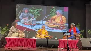 Tabla ghazal wizard cassius khan playing QKN TABLA performance with  pd vishwa mohan bhatt &salil G