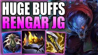 RIOT JUST GAVE RENGAR JUNGLE SOME HUGE BUFFS & NOW HE IS JUST OP! - Gameplay Guide League of Legends