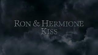 Ron and Hermione's Kiss | Harry Potter Behind the Scenes