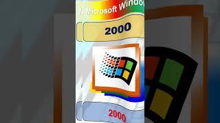 Windows Logo History :Soft Junction #subscribe #like #shorts