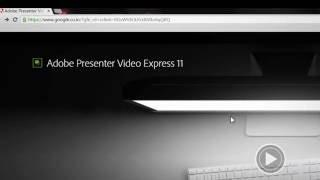 Video Production with Adobe Presenter Video Express 11