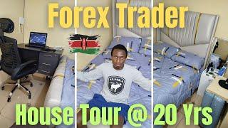 Inside My Broke Life in Kenya || 20 Yrs Old Forex Trader [House Tour & Lifestyle]