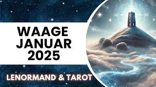 Waage Januar 2025 || Akzeptanz, Vergebung, Loslassen! Tarot & Lenormand