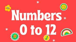 ‍‍‍ NUMBERS 0 TO 12 | Excellingo #shorts