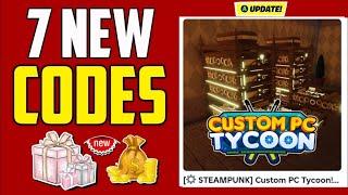 UPDATE NEW  Custom PC Tycoon CODES IN JUN 2025-ROBLOX Custom Tycoon CODES