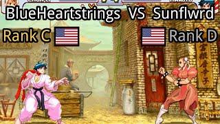 Street Fighter III: 3rd Strike: (US) BlueHeartstrings vs (US) Sunflwrd