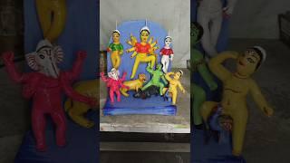 Bangali durga murti kese banaye how to make durga mata #shorts #trending #durga #murti