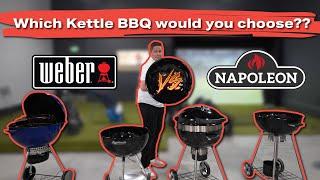 Which Charcoal Kettle BBQ would you choose?? ( Weber Vs Napoleon!!)