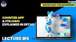 Flutter Counter App from scratch | Flutter tutorial for beginners