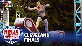 Allyssa Beird at the Cleveland City Finals - American Ninja Warrior 2017