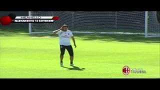 Morning Training at Milanello 12-09-2013 Part 1