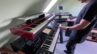 Keyboard Solo Performance on Roland AX-Edge Korg Kronos Nord Electro