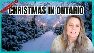 Best towns to visit during the holidays in Ontario