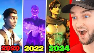 Evolution of Midas in All Fortnite Trailers & Cutscenes!