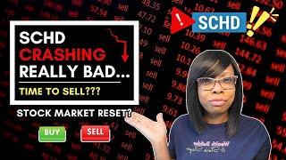 I'm NOT Selling SCHD Even As It Crashes! (Stock Market TANKS)