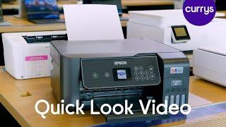 Epson EcoTank All-in-One Wireless Inkjet Printer - Quick Look