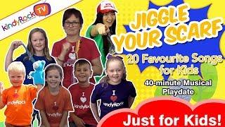 Jiggle Your Scarf and Other Fun Songs for Kids. From kindyRock - great songs for kids