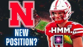 Nebraska QB Heinrich Haarberg IS CHANGING POSITIONS  | REACTION | GOOD MOVE? | Husker Football NEWS