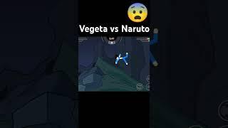 Vegeta Vs Naruto #shorts #japananime#animegames