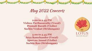 LOTUS May 2022 Concerts