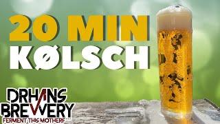 Shake N Brew Kolsch - Fast Beer Brewing Method - Angel Yeast CN36