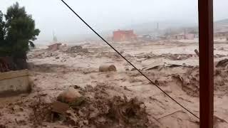 Tremenda creciente de rio arrasa con pueblo completo