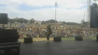 Kingsoja representing  kushesh creative promotion on East London Tour perfoming to thousand