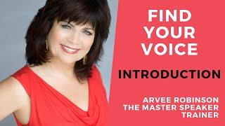 How to Find Your Voice - Introduction