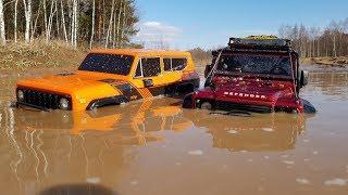 MUDDING, MUDDING, MUDDING ... МОЩНЫЙ гряземес на TRX4 и GEN8