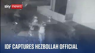 Israeli naval forces capture man they claim is top Hezbollah operative | Middle East conflict