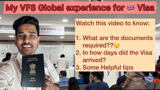 Got my UK Visa  | My VFS global experience | Documents required for #uk #vfs #ukvisa #vfsbangalore