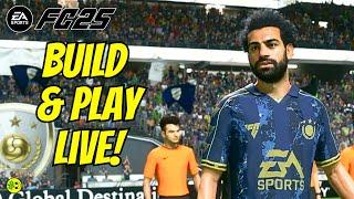  FC 25 Live: Building My Ultimate Team and Playing Matches!