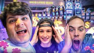 WE HIT ANOTHER HAND PAY! BRETTSKI, CASINO KINGS, AND MORE! VEGAS PART 2