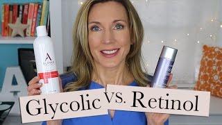 Help for Crepey Body Skin! Retinol Vs Glycolic Lotion