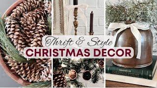 Thrifted & DIY Christmas Decor | Easy Budget-Friendly Holiday Styling Ideas