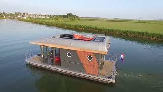 Best Holland new mini houseboat tiny house in sea | Небольшой хаусбоат своими руками построить?